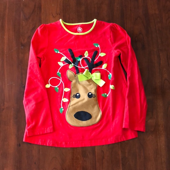 **Like New** JK Christmas top - Picture 1 of 2